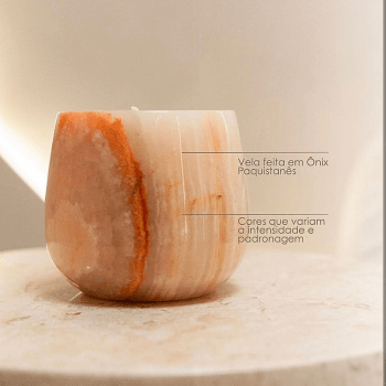 VASO ÔNIX PAQUISTANÊS CLARO