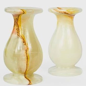 MINI VASOS DE ÔNIX ARREDONDADO UNIDADE